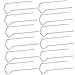 Sunenlyst Floral Pins17 Inch UShape Plant Pin 80Pcs UPins for Indoor Plants Straw Wreaths Greening Fern Craft Sewing Pin for Floral Picks Foam DIY Sewing Project Holiday Flower Arrangements - Image 2