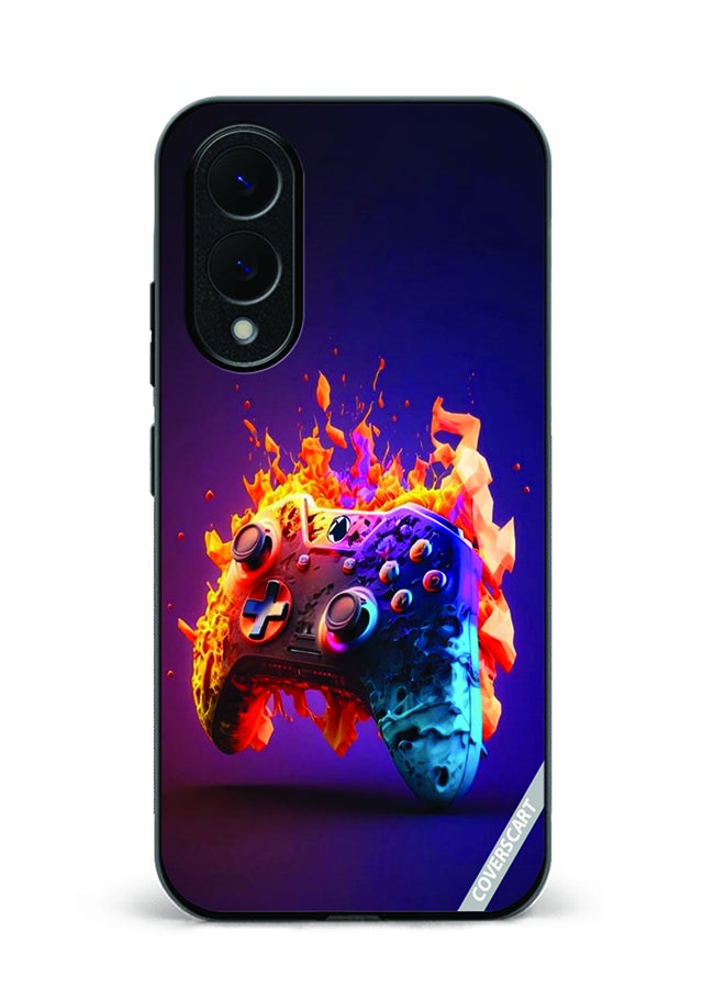 Protective Case Cover For Samsung Galaxy S25 Edge Game Design Multicolour