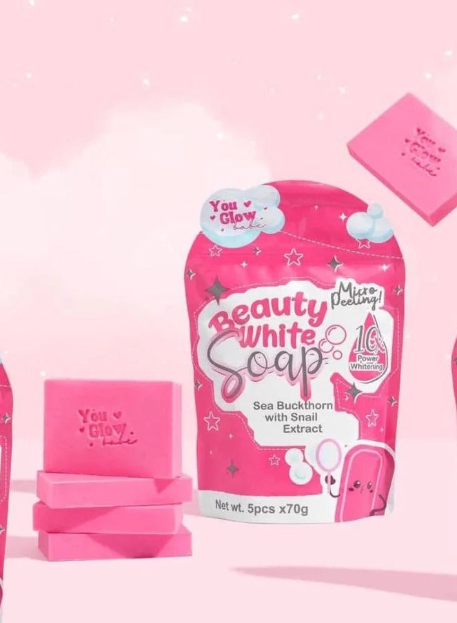 Yo Glow Baby White Beauty Soap (5 pieces * 70 grams)