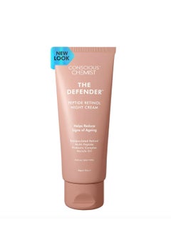 CONSCIOUS CHEMIST Conscious Chemist Multi Peptide Retinol Anti Aging Lightweight Night Cream Reduces Fine Lines 50ml  - Image 1