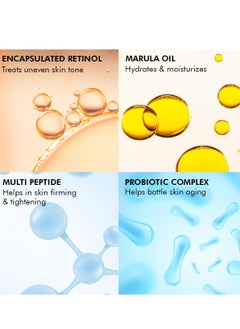 CONSCIOUS CHEMIST Conscious Chemist Multi Peptide Retinol Anti Aging Lightweight Night Cream Reduces Fine Lines 50ml  - Image 2