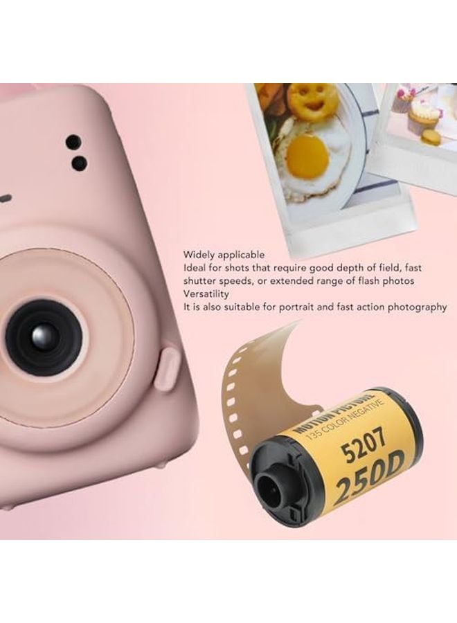 فيلم ملون مقاس 35 مم 12 ورقة حساسية ضوئية 200-250 درجة عملية ECN-2 للكاميرا 135 - Image 5