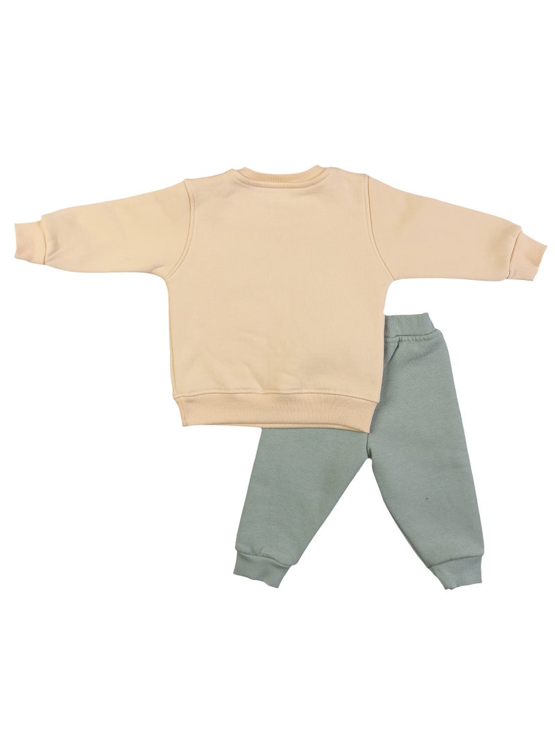 زيركون بيجامة شتوي لحديثي الولادة -  1243 - Image 3