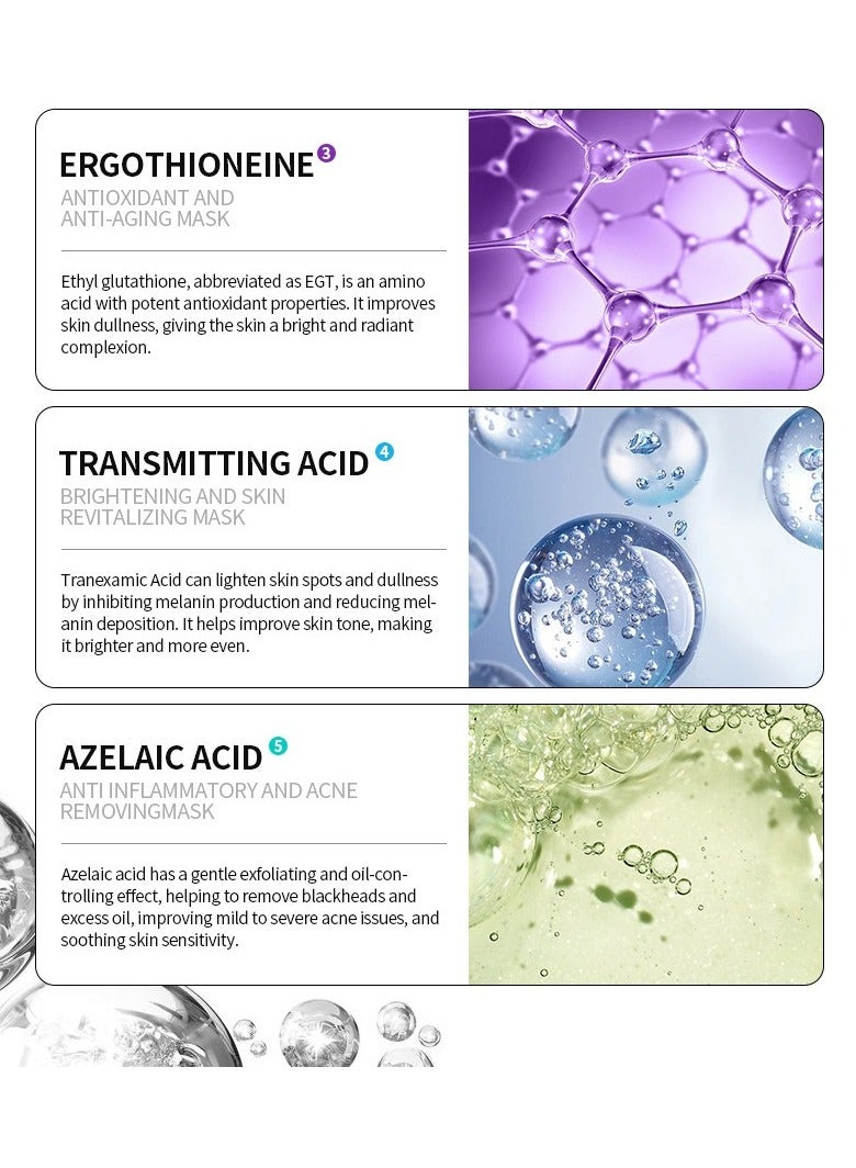 Kormesic قناع توضيح حمض الأزيليك 25ml-5 حزم - Image 2