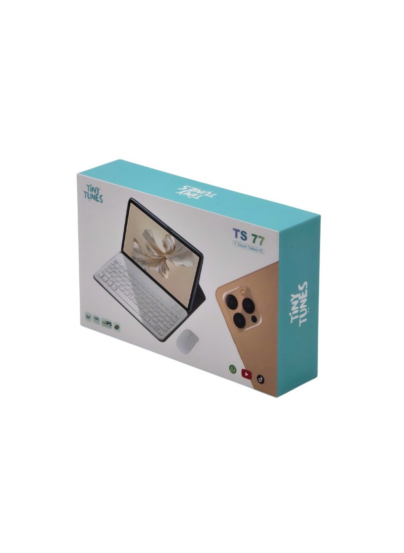 Tiny Tunes TS77 Smart Kids Tablet 7 inch Display | Wi-Fi | SIM | Mouse | Keyboard  - Image 3