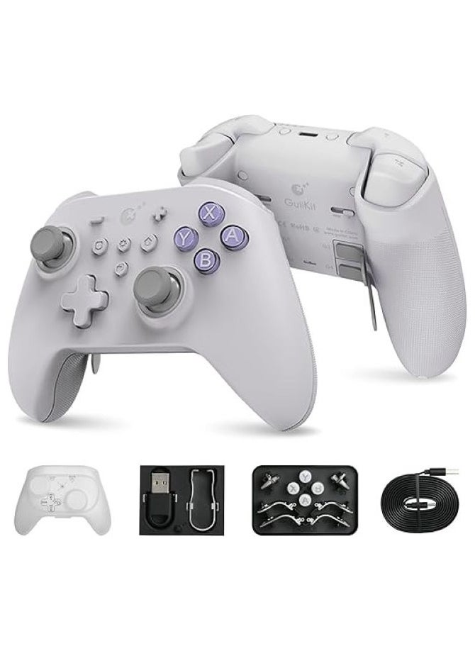 Gulikit - KK3 MAX Controller (No Drift) For Switch/PC/Android/MacOS/IOS With 4 Back Buttons, Hall Joysticks And Triggers, Maglev/Rotor/HD Vibration,1000Hz Polling Rate - Image 1