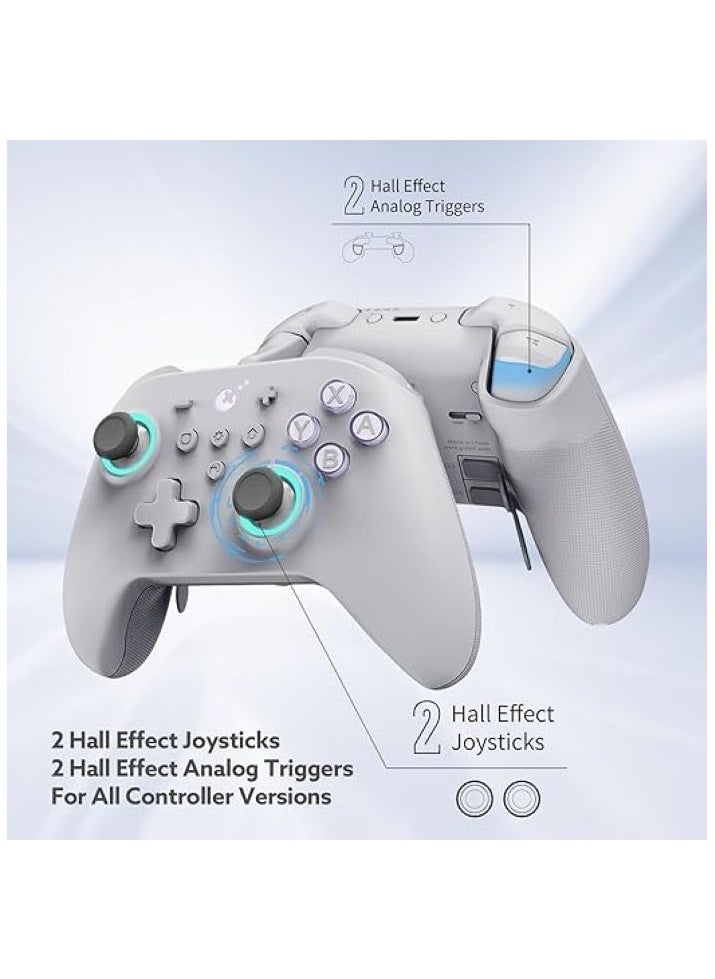 Gulikit - KK3 MAX Controller (No Drift) For Switch/PC/Android/MacOS/IOS With 4 Back Buttons, Hall Joysticks And Triggers, Maglev/Rotor/HD Vibration,1000Hz Polling Rate - Image 1