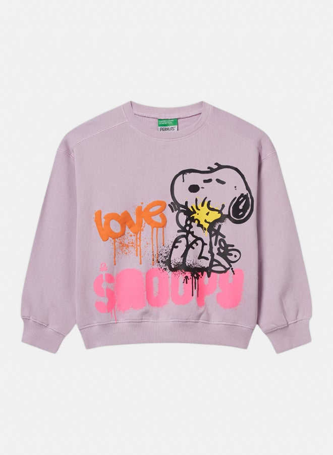 Benetton Girls Snoopy ©Peanuts sweatshirt - Image 1