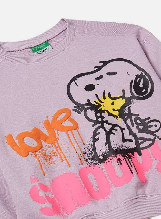 Benetton Girls Snoopy ©Peanuts sweatshirt - Image 2