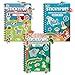 DINO MINI Stickypuff Value Pack 3 Reusable Puffy Sticker Book for Toddlers Puffy Stickers for Toddlers Travel Activities for Kids Ages 48 Screen Free Birthday Gifts Animals - Image 2