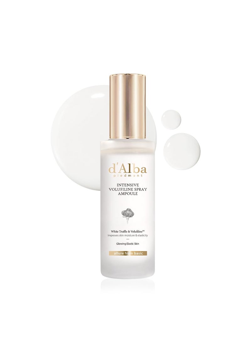 d'alba Piedmont - dalba Piedmont Intensive Vegan Volufiline Spray Ampoule premium elasticity care treatment 50000ppm Volufiline ampoule ultimate skinfirming 169 floz - Image 1