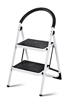 Foldable Step Ladder With Rubber Hand Grip White Black 38inch - pzsku/Z18D62E20FD849168841AZ/45/_/1732612947/8f2c1f16-125d-453d-9c1e-7d2b0960fac6