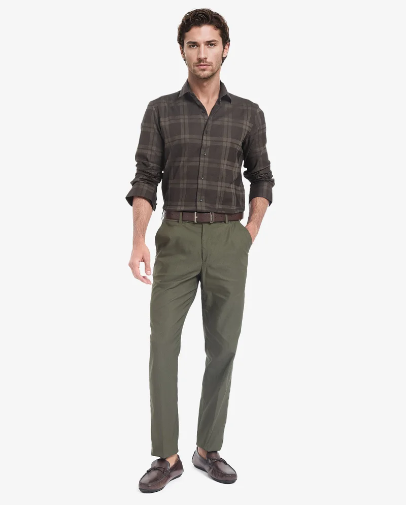 Rare Rabbit Men's Tonal Check Shirt