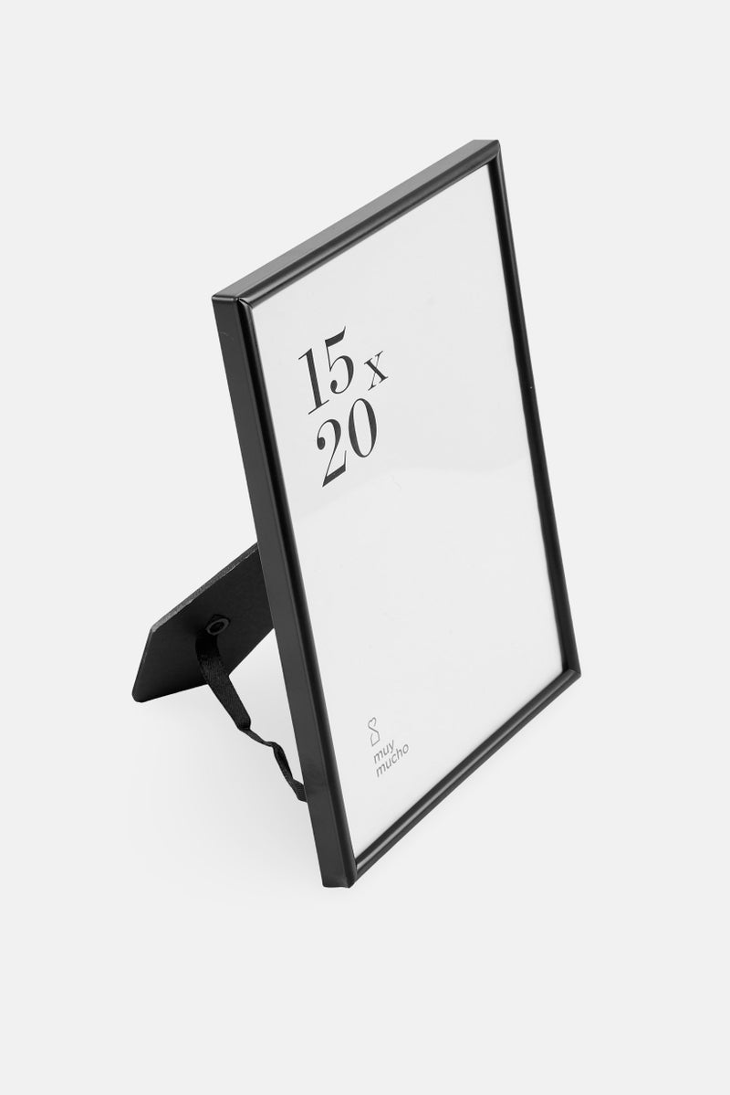 Muy Mucho Metal Photo Frame 15 x 20 cm, White - Image 3