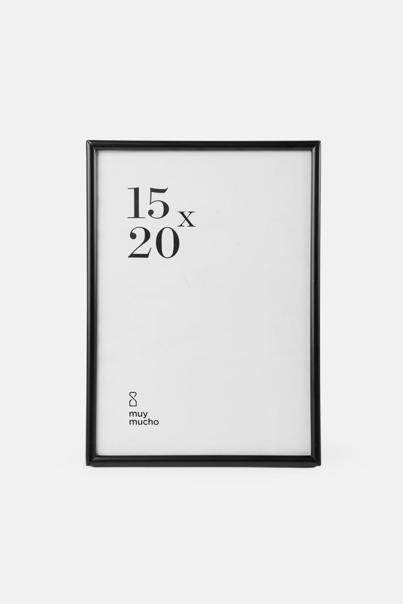 Muy Mucho Metal Photo Frame 15 x 20 cm, White - Image 1