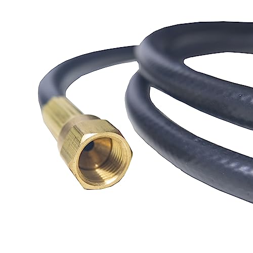 Mr. Heater F273707 5-Feet Propane Hose Assembly with 1/4-InchMale Pipe Thread x 3/8-Inch Female Flare - Image 4