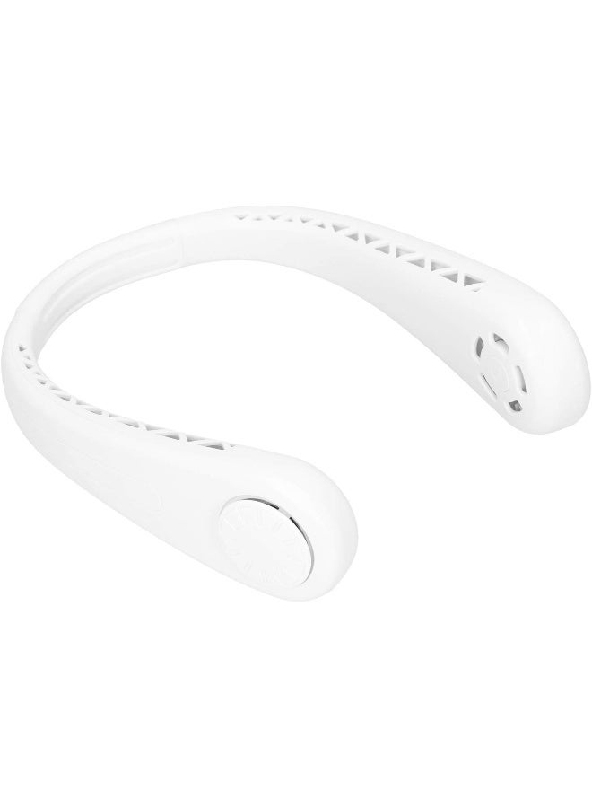 WMKD Neck-Hanging Fan, 3-Gear Wind Hands Free Bladeless Fan, U-shaped Neck Hanging Hanging Neck Air Cooler for Home Outdoor - Image 1