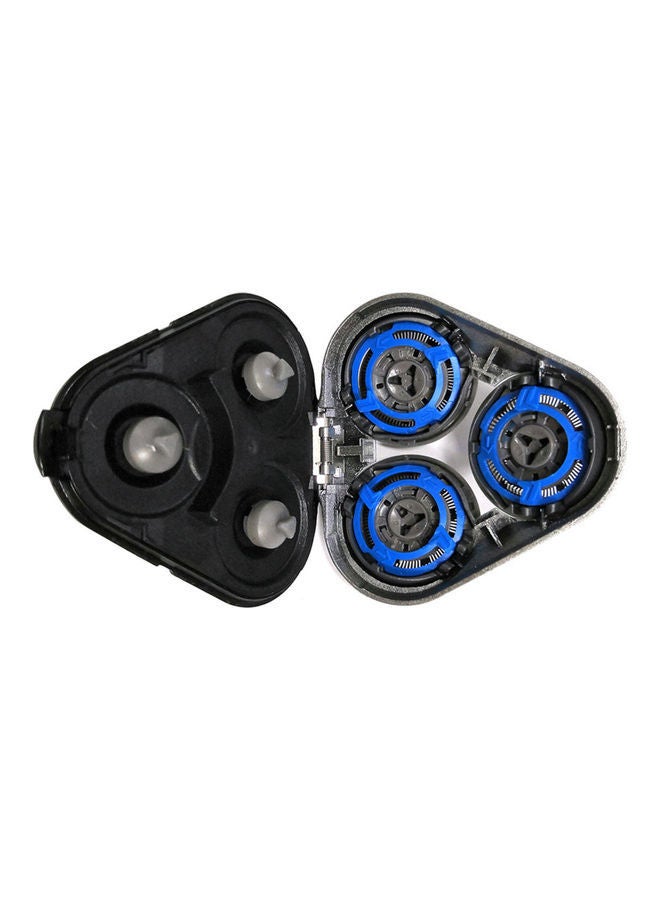 NIBEMINENT Replacement Shaver Head for Philips Series S5000 S5070 S5100 S5400 S5420 S5570 Silver/Black - Image 3