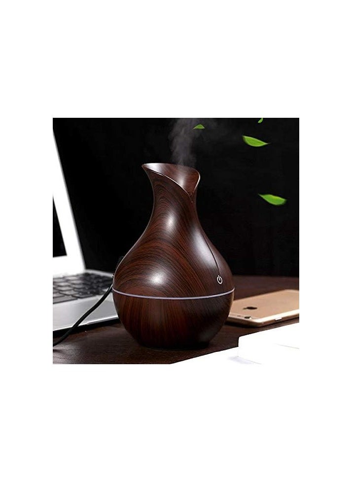 Spaceshoop Vase Shape Wooden Humidifier  - Image 2