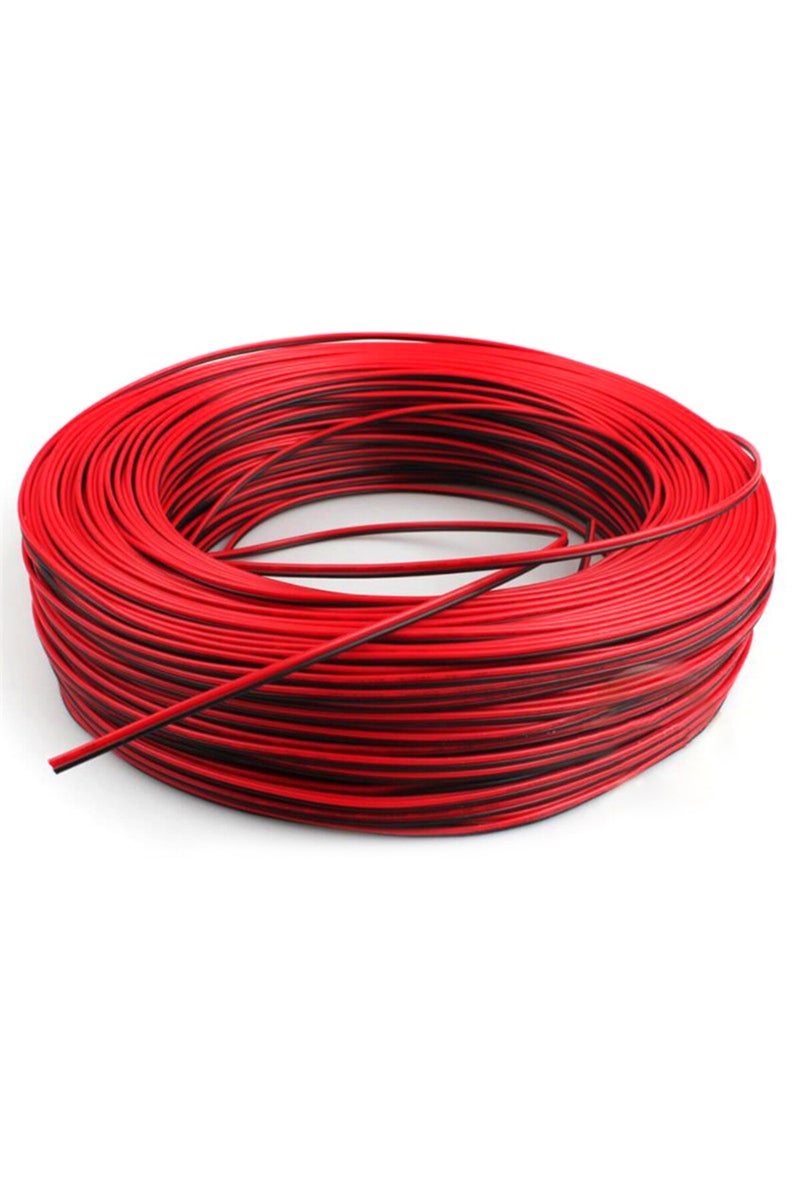 إيروريكس سلك كهربائي للسيارات والدراجات النارية بطول 10 أمتار، ثنائي الأطراف، موصل أحمر/أسود لإضاءة LED، سلك تمديد عدد 2... - Image 3