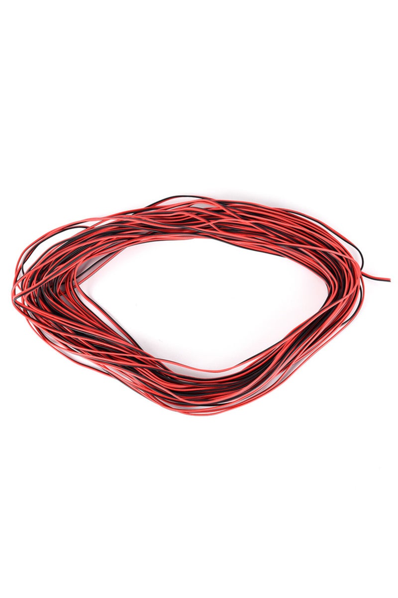 إيروريكس سلك كهربائي للسيارات والدراجات النارية بطول 10 أمتار، ثنائي الأطراف، موصل أحمر/أسود لإضاءة LED، سلك تمديد عدد 2... - Image 4