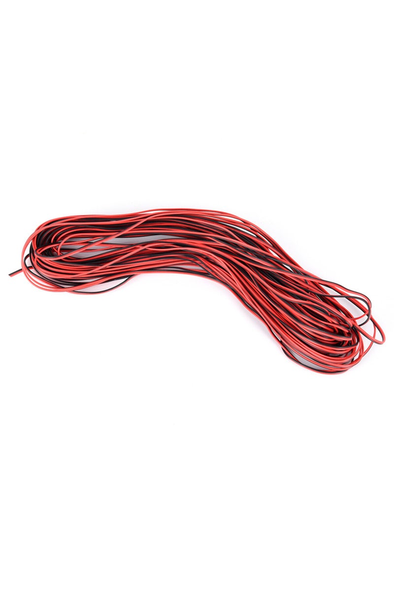 إيروريكس سلك كهربائي للسيارات والدراجات النارية بطول 10 أمتار، ثنائي الأطراف، موصل أحمر/أسود لإضاءة LED، سلك تمديد عدد 2... - Image 5