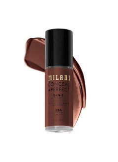 Conceal + Perfect 2 In 1 Foundation + Concealer Cocoa (1 Fl. Oz.) Cruelty Free Liquid Foundation Cover Under Eye Circles Blemishes & Skin Discoloration For A Flawless Complexion