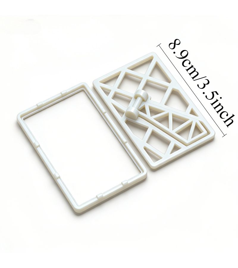 2pcs Polaroid Photo Frame Stands White Foldable Stable Instant Camera Display - Image 2
