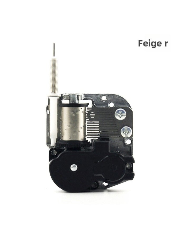 Yunsheng 18-tone Spring Music Box Movement With Brake Function Rotating Flexible Shaft Diy Music Box Repair Accessories DIY-Color:Music "Sky City"-Dimensions:1  - Image 1