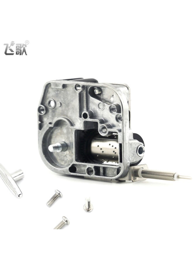 Yunsheng 18-tone Spring Music Box Movement With Brake Function Rotating Flexible Shaft Diy Music Box Repair Accessories DIY-Color:Music "Sky City"-Dimensions:1  - Image 4