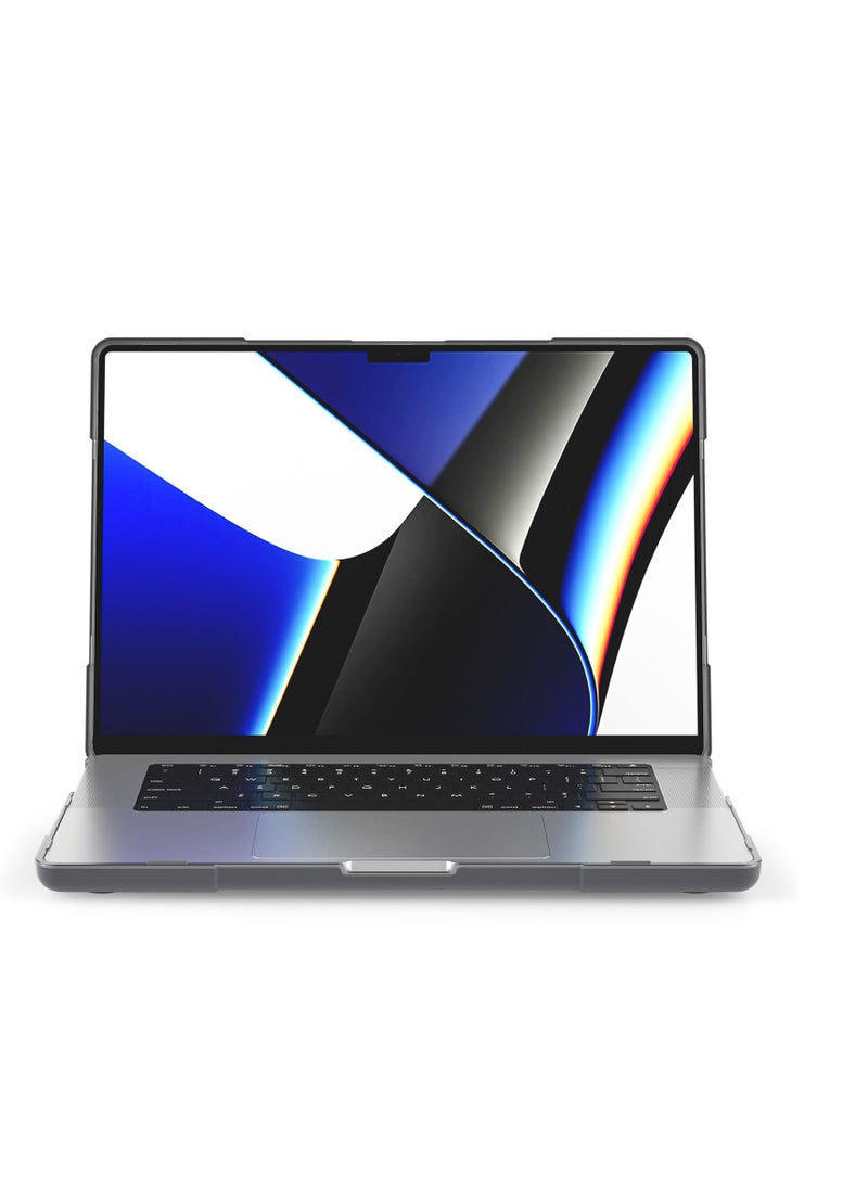 GULFLINK Hard Shell Case Cover With Kickstand Shockproof Function For MacBook Pro (A2485) 2021 16.2 Inch