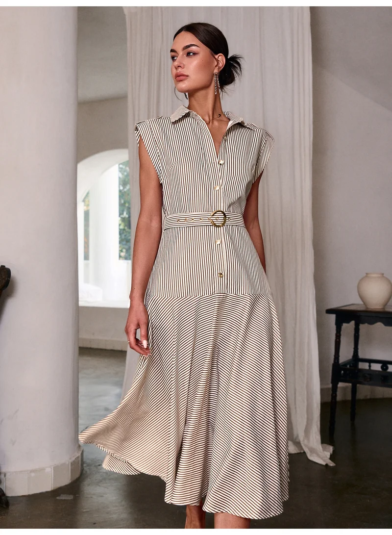 SIMPLEE Women's Summer Elegant DressLight & Comfortable Lightweight Cotton Blend Perfect for Outings