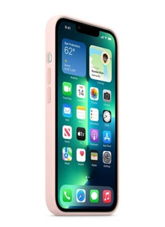 Silicone Apple iPhone 13 Pro Silicone Case with MagSafe Chalk Pink  - Image 2