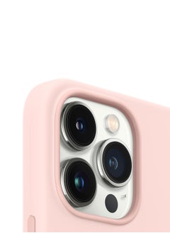 Silicone Apple iPhone 13 Pro Silicone Case with MagSafe Chalk Pink  - Image 4