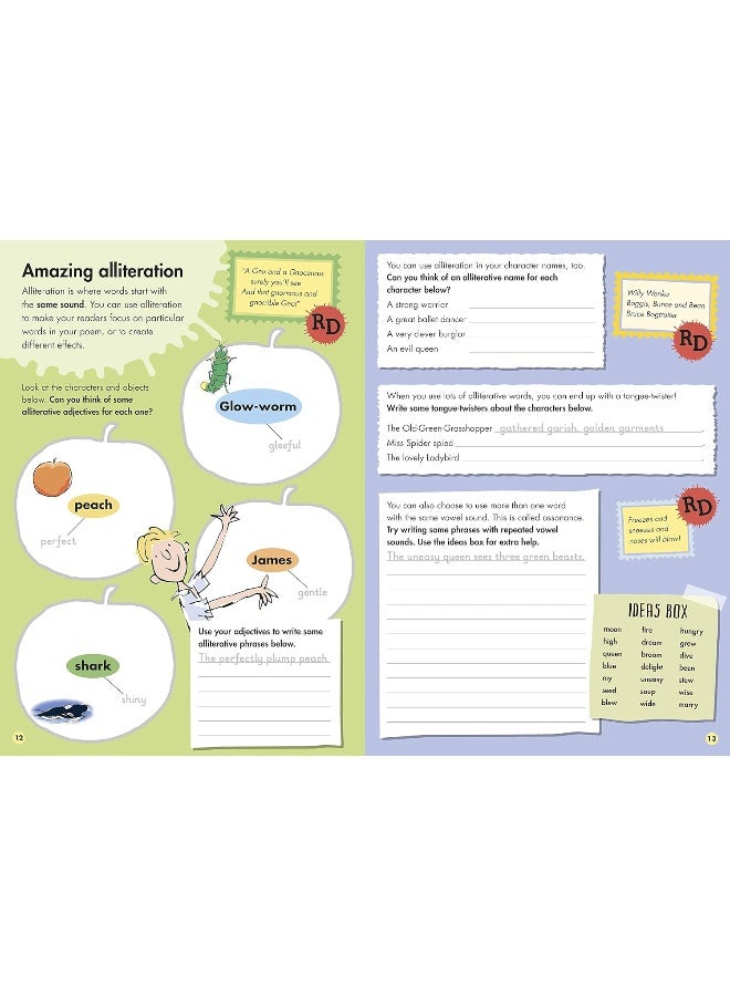 Roald Dahl Creative Writing with James and the Giant Peach: How to Write Phenomenal Poetry - Image 3