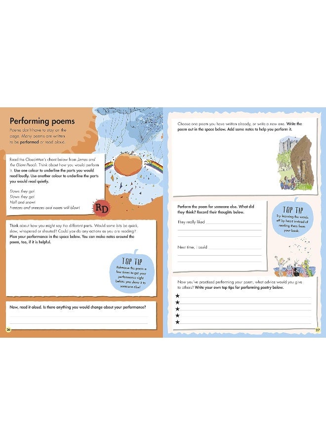 Roald Dahl Creative Writing with James and the Giant Peach: How to Write Phenomenal Poetry - Image 4