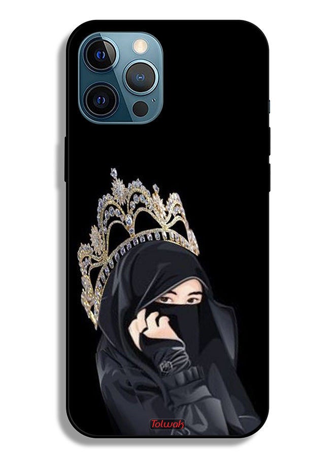 Tolwak جراب حماية لهاتف Apple iPhone 12 Pro Max Queen Girl - Image 2