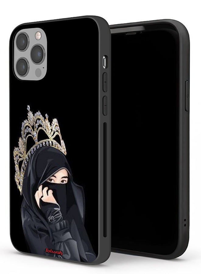 Tolwak جراب حماية لهاتف Apple iPhone 12 Pro Max Queen Girl - Image 1