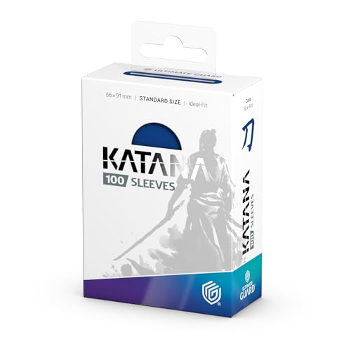 Ultimate Guard Katana Card Sleeves: 100 Standard Size TCG Sleeves, 66 x 91mm, Blue Bird Back, Tournament Quality, No PVC & Acid-Free, High Clarity - Image 3