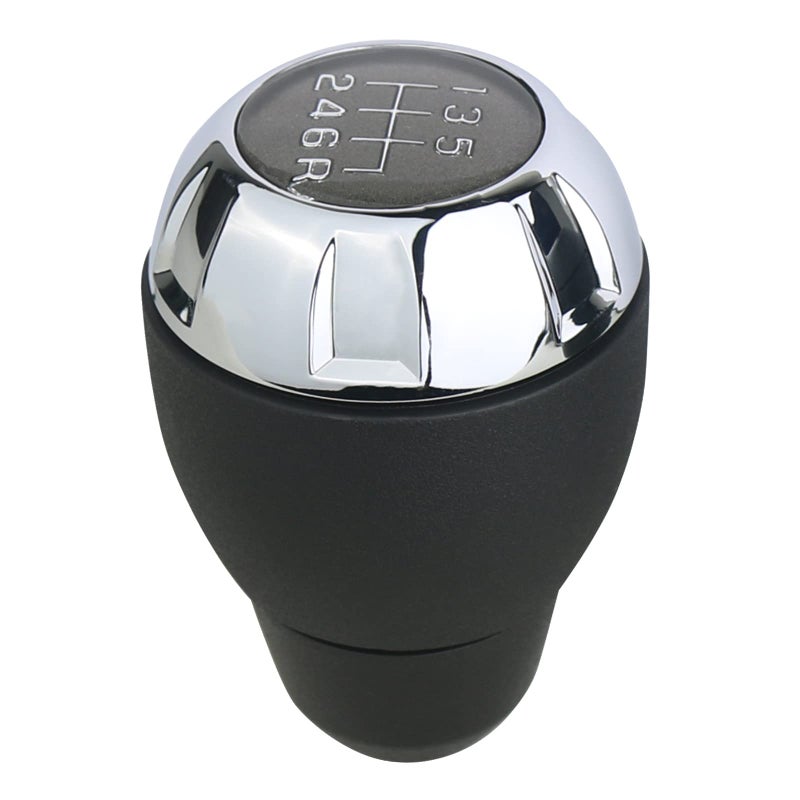 APPERFiT Automotive Parts Manual Transmission Shift Knob for Jeep Wrangler (Chrome) - Image 2