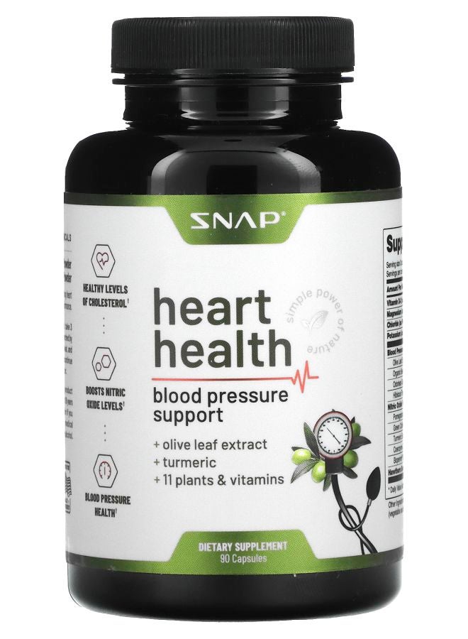 SNAP SUPPLEMENTS Heart Health 90 Capsules