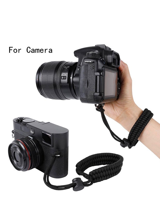 FIMILU Camera Wrist Strap Lanyard, Adjustable Nylon Hand Wrist Straps Lanyard with a 1/4" screw, for insta360 selfie stick, GoPro, Nikon Canon Sony Samsung Olympus DSLR cameras - Image 5