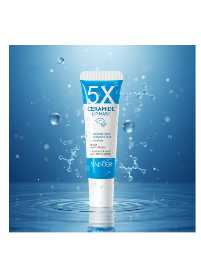 SADOER Lip Mask, Pink Anti-Cracking and Hydrating Lip Balm 10g - Image 4