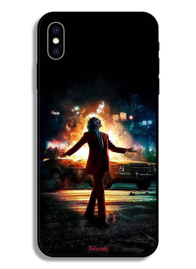 Tolwak - Apple iPhone XS Max Protective Case Joker Happy Mode - Image 1