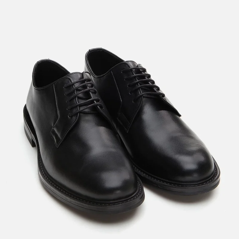 Hotiç 02AYH295980A100 GENUINE Leather Black Men's Casual Shoes