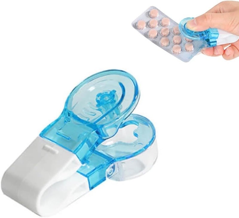 Pill Extractor Tool Portable Pill Popper Tool Tablets Pills Blister Pack Opener Assistance Tool for The Elderly Disabled Individuals with Weak Senior Arthritis Hands 1 Pcs