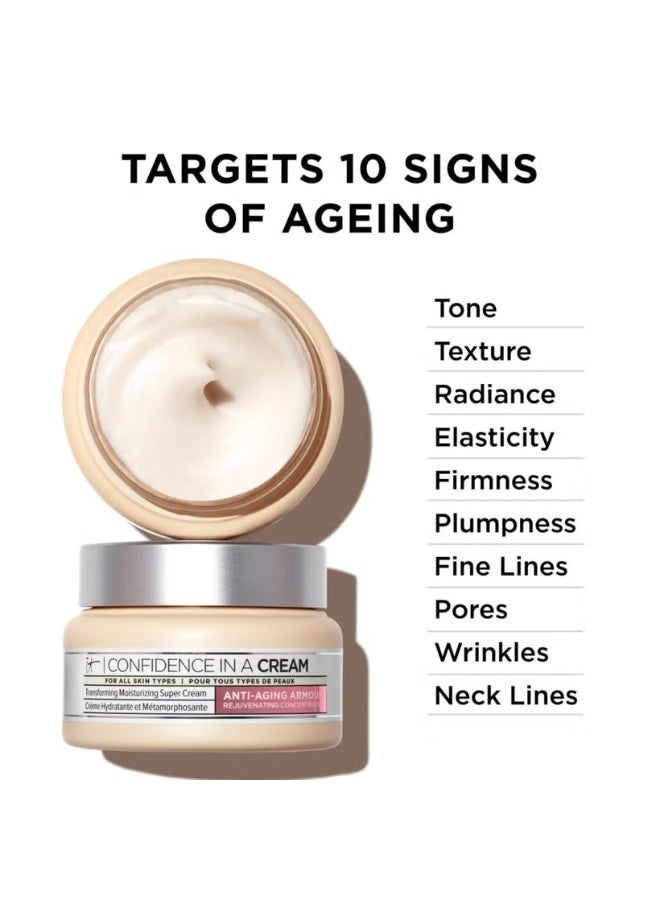 IT Cosmetics Confidence in a Cream Hydrating Moisturiser 60ml - Image 4