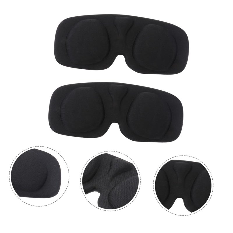 VR Lens Covers Scratch Resistant 15x6cm Black Compatible with Rift S Headset - Image 4