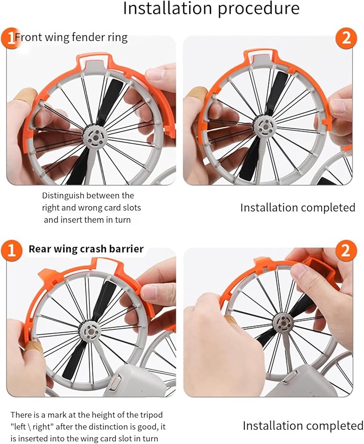 Gray Propeller Guard Anti Collision Bumper Protective Ring For Drone - Image 4