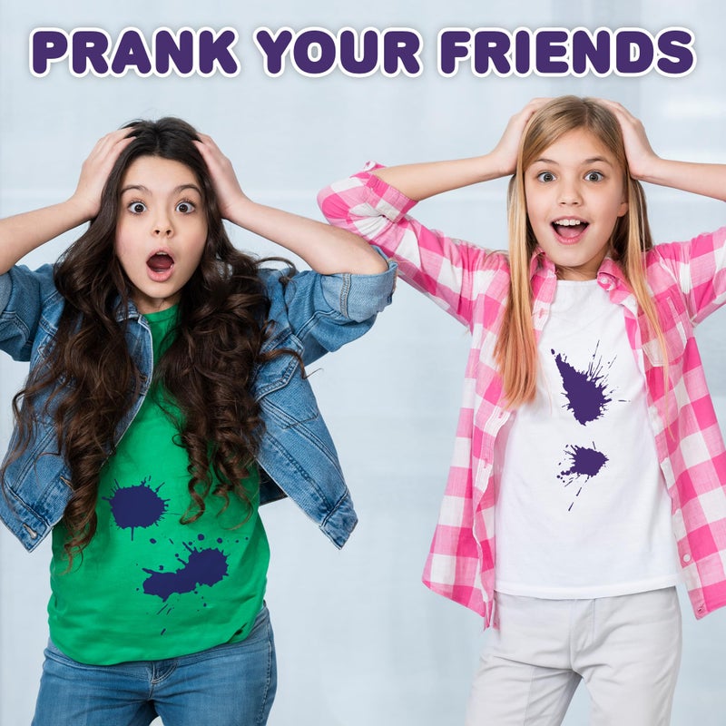 ArtCreativity حبر سحري مختفي من آرت كرييتيفيتي باللون الأزرق (عبوة من 24) زجاجات قابلة للضغط سعة 1 أونصة، أشياء مزحة للأطفال، هدايا حفلات مزحة، هدايا مضحكة للأطفال والبالغين - Image 4